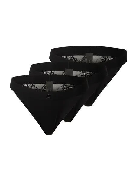 Guido Maria Kretschmer Women Nohavičky 'Dana'  čierna