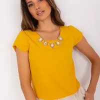 Blouse-LK-BZ-505783-2.01P-dark yellow