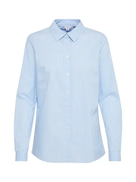 JDY Blúzka  svetlomodrá / biela