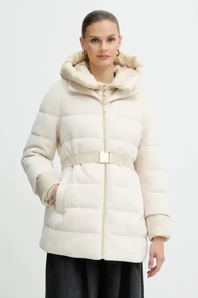 Bunda Marella Emme by Marella béžová barva, přechodná, 2525486102200