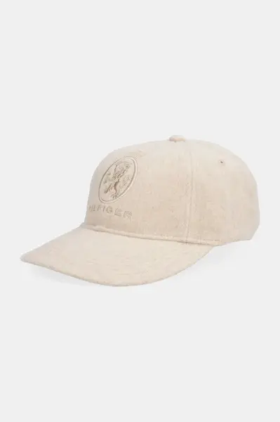 Vlněná kšiltovka Tommy Hilfiger