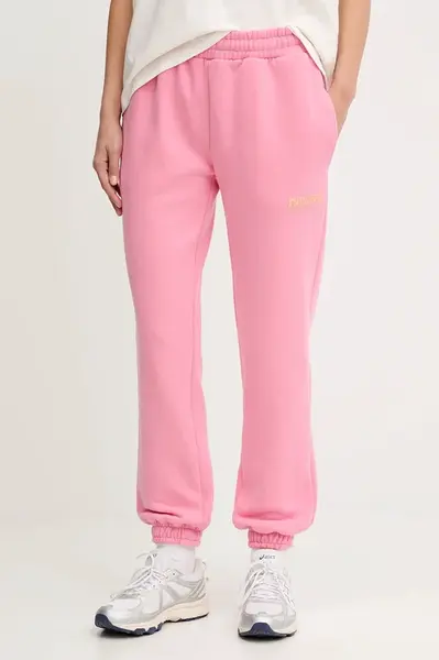 Tepláky Rip Curl dámské, růžová barva, s aplikací, 03LWPA