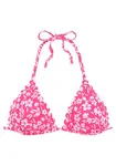 VIVANCE Bikinový top  ružová / biela