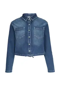 comma casual identity Prechodná bunda  modrá