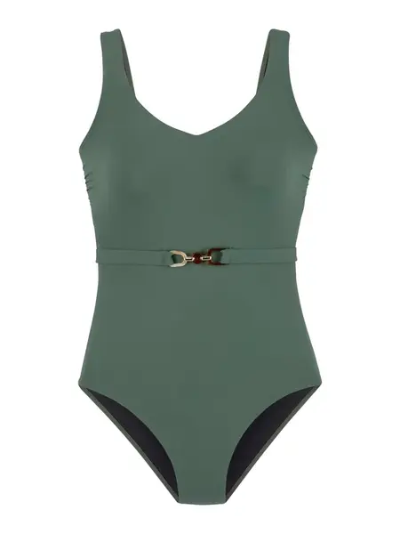 LASCANA Jednodielne plavky ' Yves'  smaragdová