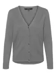 VERO MODA Kardigán 'SILJE'  sivá