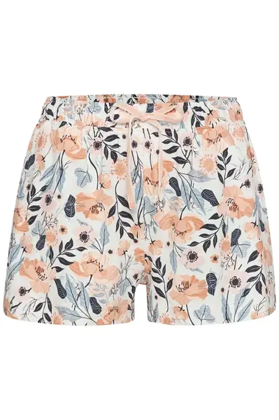 VIVANCE Pyžamové nohavice  námornícka modrá / modrosivá / svetlooranžová / biela