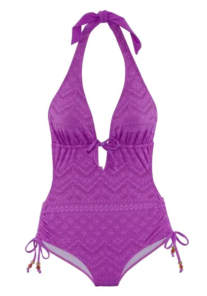 LASCANA Jednodielne plavky  fialová