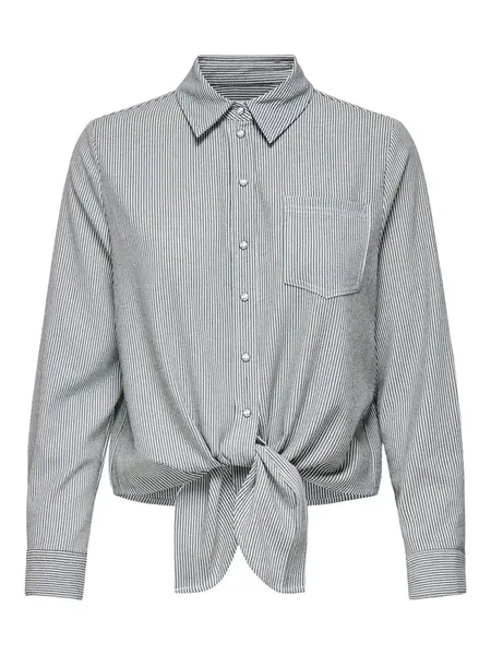 ONLY Blúzka 'ONLLecey'  tmavozelená / biela