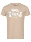 LONSDALE Tričko 'St. Erney'  piesková / biela
