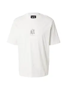 ARMANI EXCHANGE Tričko  tmavošedá / šedobiela