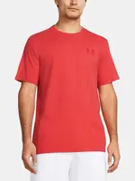 Pánské triko Under Armour Sportstyle Left Chest SS - červené