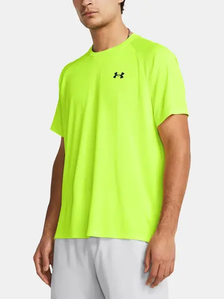 Under Armour Tričko UA Tech Textured SS-GRN - Pánské