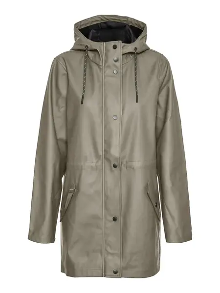 Vero Moda Tall Prechodná parka  sivobéžová