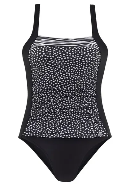 LASCANA Jednodielne plavky  čierna