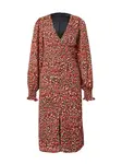 In The Style Šaty 'Olivia'  béžová / opálová / červená / čierna