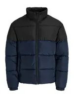 JACK & JONES Zimná bunda 'JJMaze'  tmavomodrá / čierna