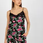 Blouse-D73771M11059A-black-green