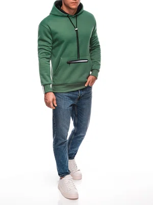 Edoti Men's zip-up sweatshirt