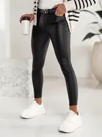 Dámské woskowane kalhoty FEMINERO černé