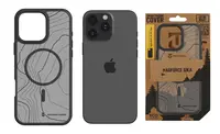 Zadní kryt Tactical MagForce Hyperstealth Sika pro Apple iPhone 16 Pro Max, asphalt