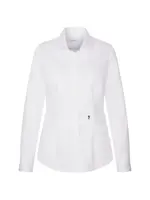 SEIDENSTICKER Blúzka 'Schwarze Rose'  čierna / biela