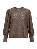 OBJECT Blúzka 'OBJLaila'  čokoládová