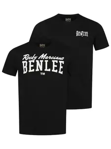 Benlee Funkčné tričko 'Dennis'  čierna / biela
