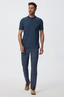 Pánské polo tričko Lee Cooper Newbernard Indigo