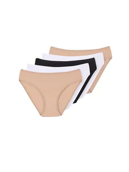 Dagi Nohavičky  telová / čierna / biela