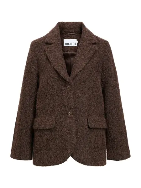 OBJECT Blejzer  tmavohnedá