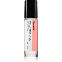 The Library of Fragrance Peach telový olej roll-on unisex 10 ml