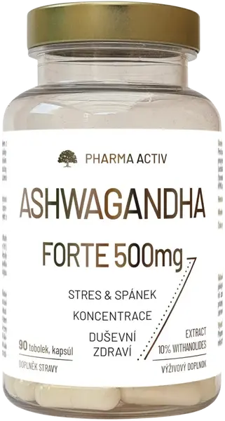 PHARMA ACTIV Ashwagandha Forte 500mg 90 tobolek