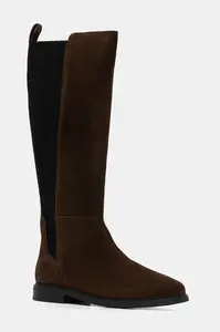 Tommy Hilfiger  Semišové boty  FLAG SUEDE LONG BOOT