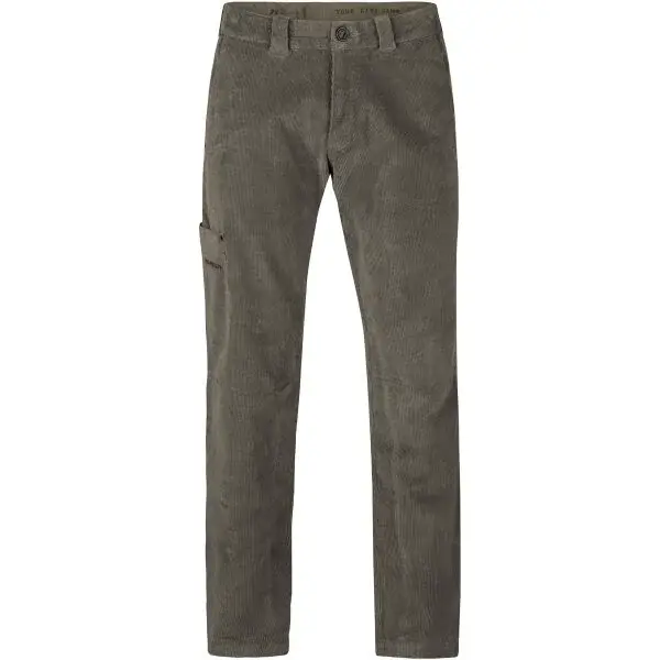 Hannah MARLOW Pánske menčestrové nohavice, khaki, veľkosť