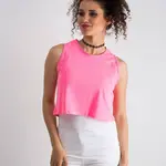 White &amp; Pink crop Set 100% Cotton Yups