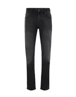 WE Fashion Džínsy  čierny denim