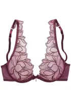 LASCANA Podprsenka  bordová