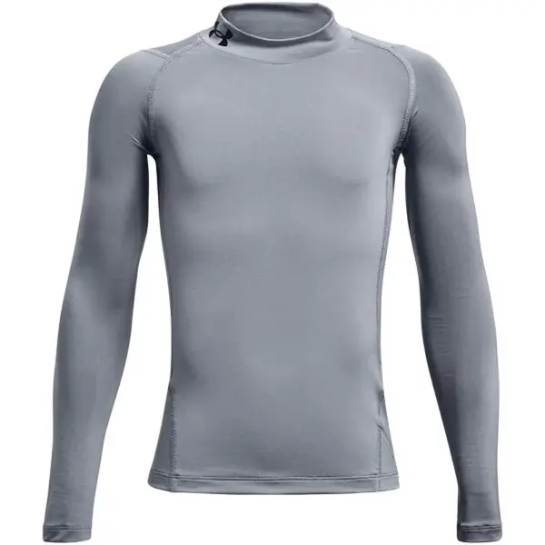 Under Armour HG ARMOUR MOCK Chlapecké kompresní tričko, šedá, velikost L