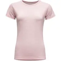 Devold BREEZE MERINO 150 T-SHIRT Dámské triko, růžová, velikost