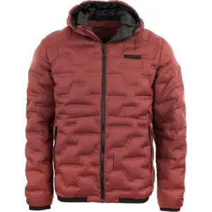 ALPINE PRO LOOB Pánská zimní bunda, vínová, velikost