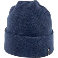 Finmark WINTER HAT Zimní pletená čepice, tmavě modrá, velikost UNI