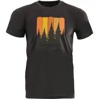 ALPINE PRO MERES Pánské triko, tmavě šedá, velikost