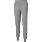 Puma ESSENTIALS LOGO PANTS Pánské tepláky, šedá, velikost