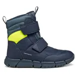 Geox J FLEXYPER BOY B ABX Chlapecká kotníková obuv, tmavě modrá, velikost