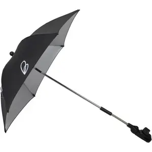 ASALVO UV 50+ Slunečník na kočárek, černá, velikost