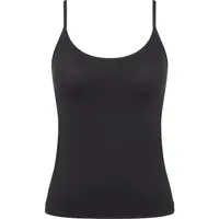 SLOGGI GO SENSE SPAGHETTI TOP Dámský top, černá, velikost