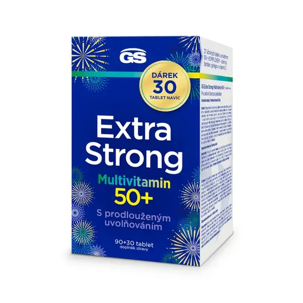 GS Extra Strong Multivitamin 50+ 90+30 tablet NAVÍC
