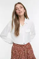 Dámská košile Trendyol Ecru