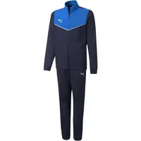 Puma INDIVIDUALRISE TRACKSUIT Juniorská tepláková souprava, tmavě modrá, velikost